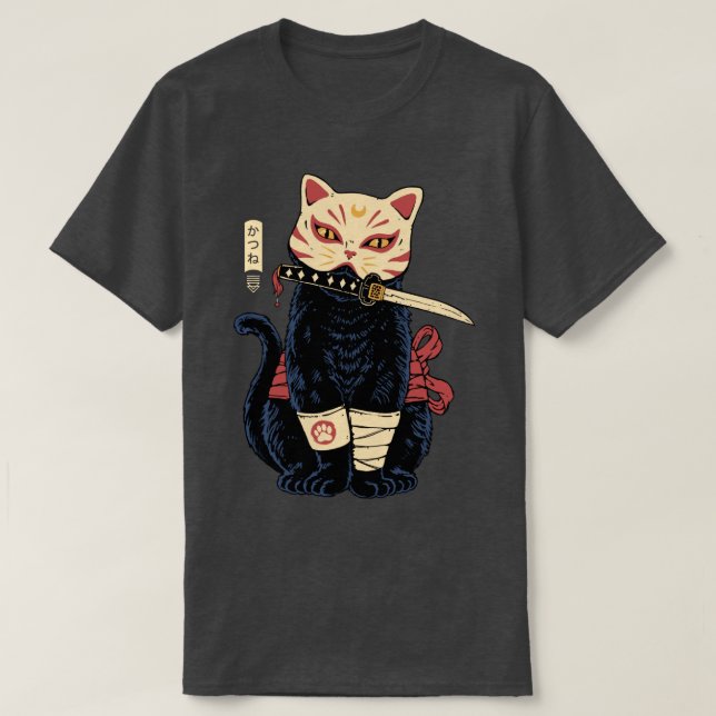 Camiseta Catsune Red (Diseño del anverso)