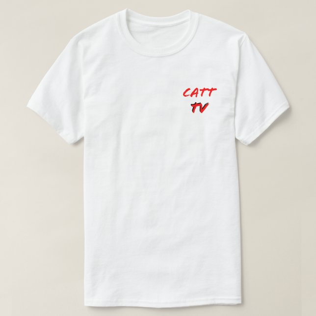 CAMISETA CATT TV     T-SHIRT (Diseño del anverso)