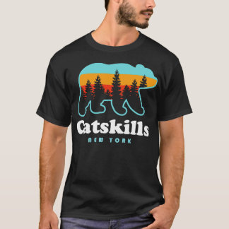 Camiseta CatTalas NY Bear Camping Montañas de Senderismo Nu
