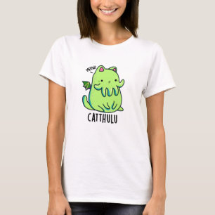 Camiseta Catthulu Funny Cthulhu Cat Pun