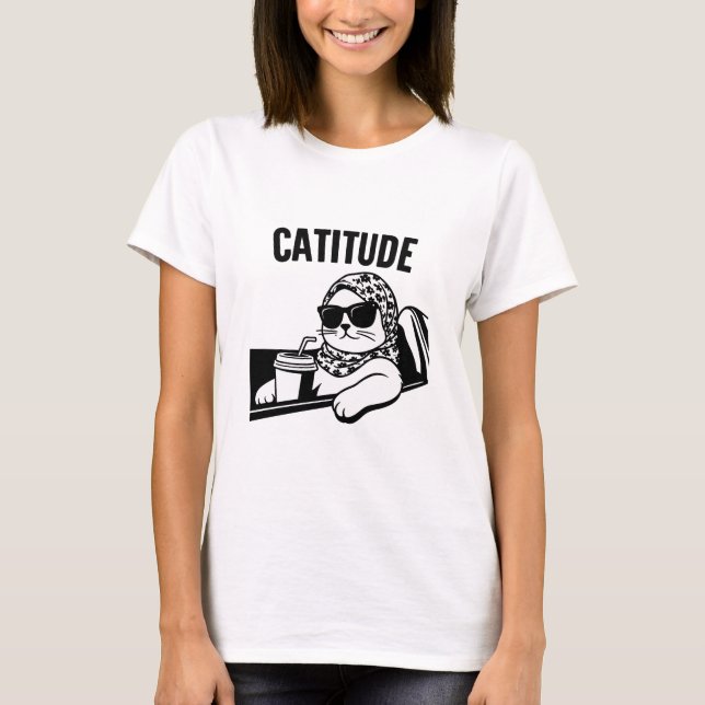 Camiseta Cattitud (Anverso)