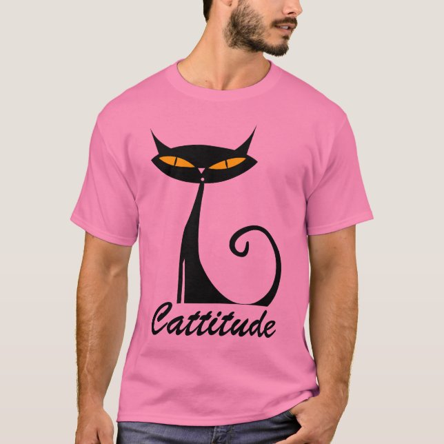 Camiseta Cattitude (Anverso)