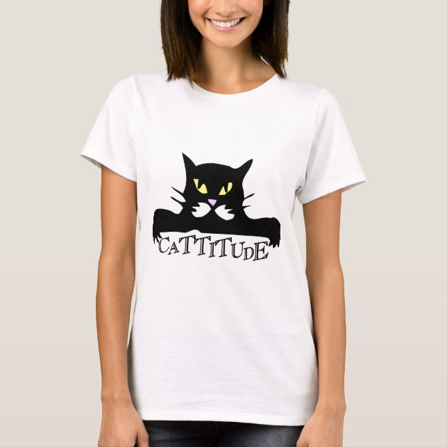 Camiseta cattitude (Anverso)