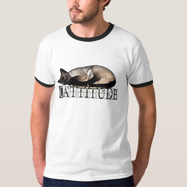 Camiseta Cattitude (Anverso)