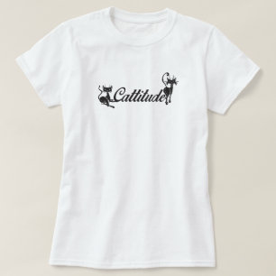 Camiseta Cattitude 3/4 Sleeve Raglan T-Shirt