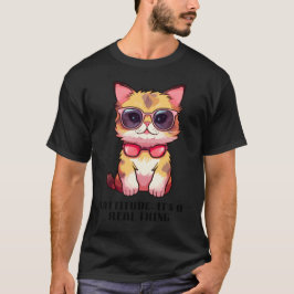 Camiseta Cattitude: Es algo real