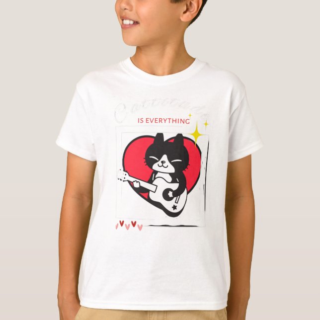 Camiseta Cattitude lo es todo (Anverso)