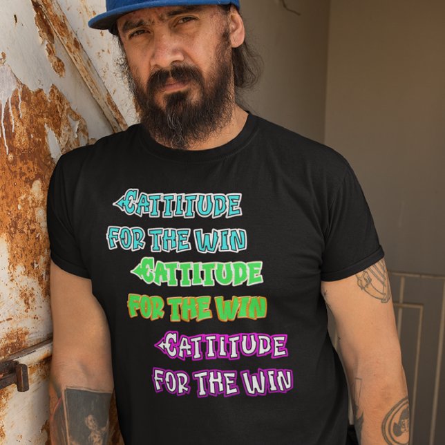 Camiseta Cattitude Para La Victoria (Subido por el creador)