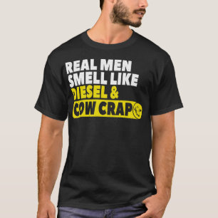 Camiseta Cattleman obsequia a los hombres de verdad huelen