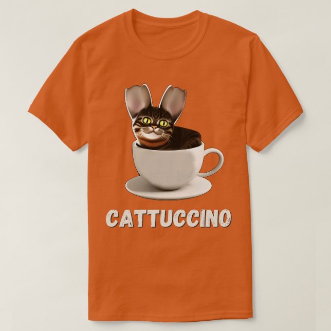 Camiseta Cattuccino (Diseño del anverso)