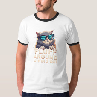 Camiseta "Catty Chaos": 'FLUFF ARENA Y DESCUBRE'