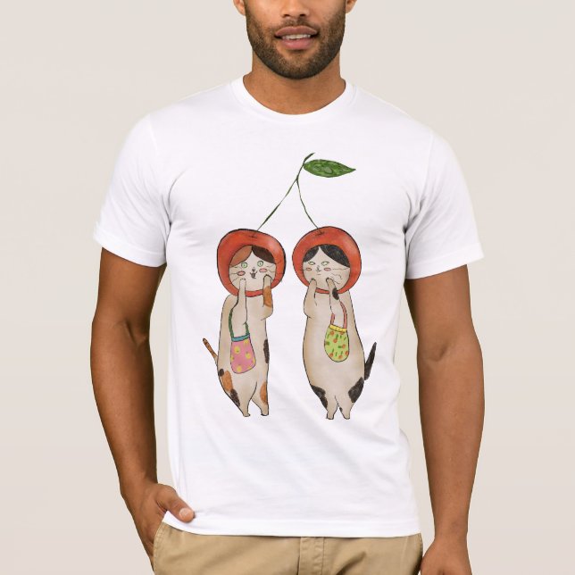 Camiseta Catty Cherries (Anverso)