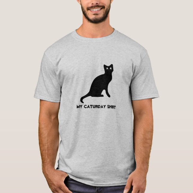 Camiseta Caturday (Anverso)