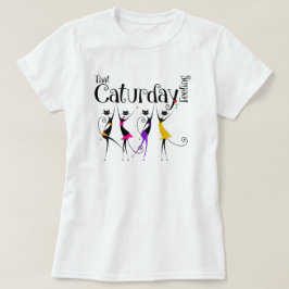 Camiseta Caturday Cat Lover T-Shirt