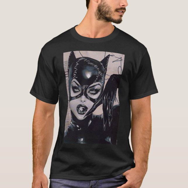 Camiseta Catwoman #50 Sozomaika Cover Illustration (Anverso)