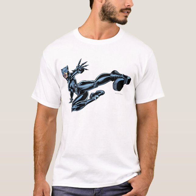 Camiseta Catwoman kicks (Anverso)