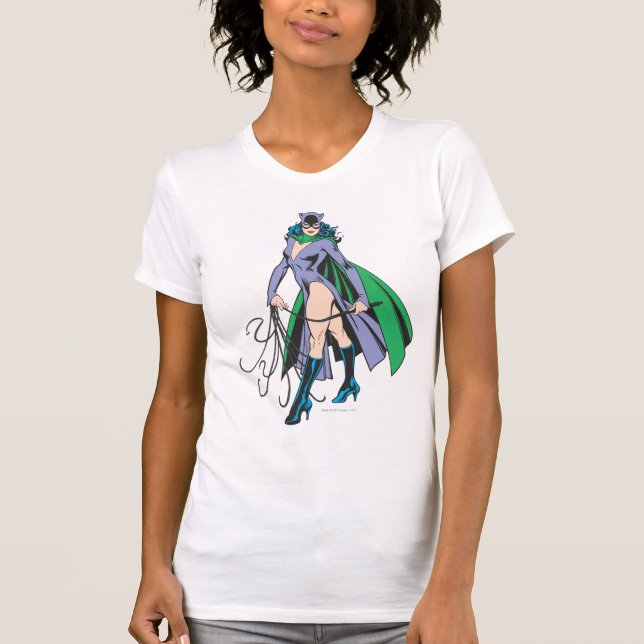 Camiseta Catwoman Stands (Anverso)