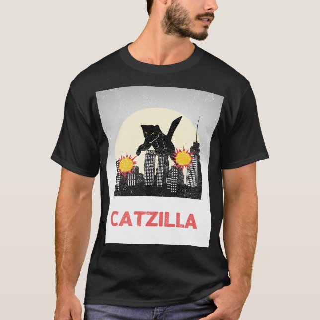 CAMISETA CATZILLA (Anverso)