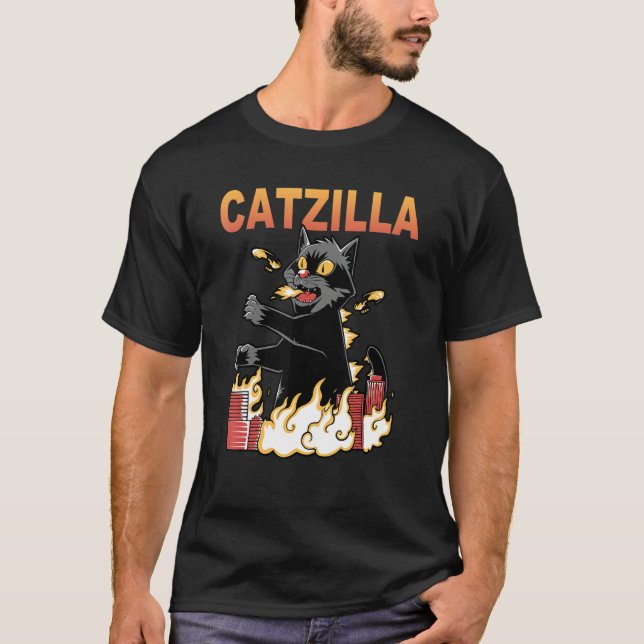 Camiseta catzilla (Anverso)