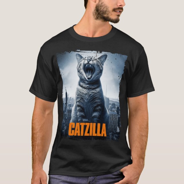 Camiseta Catzilla (Anverso)