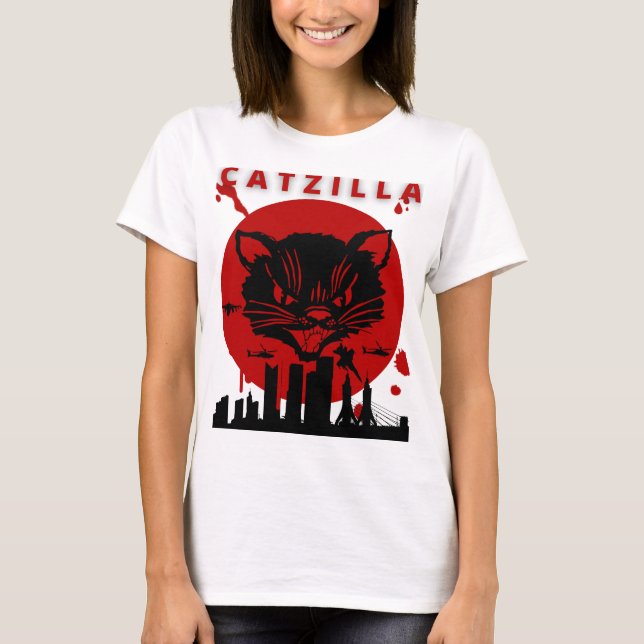 Camiseta catzilla (Anverso)