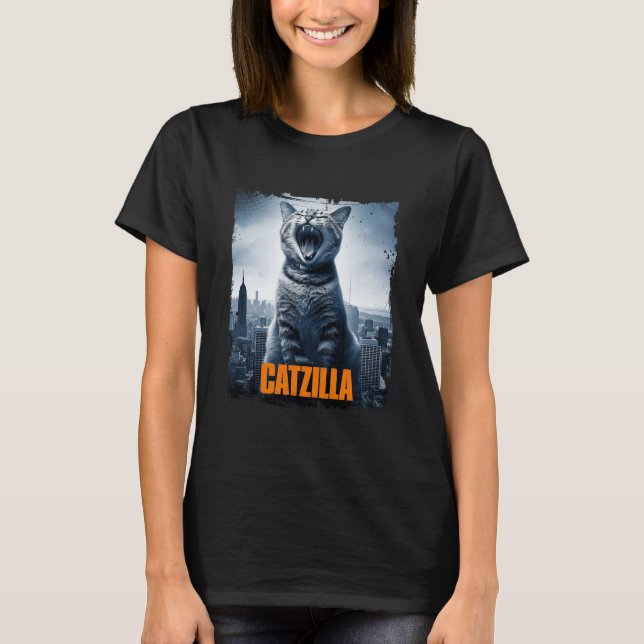 Camiseta Catzilla (Anverso)