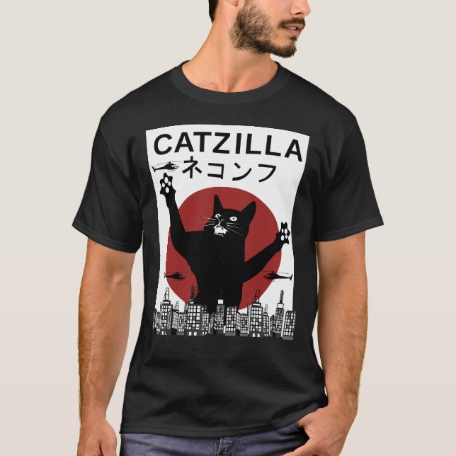 Camiseta catzilla (Anverso)