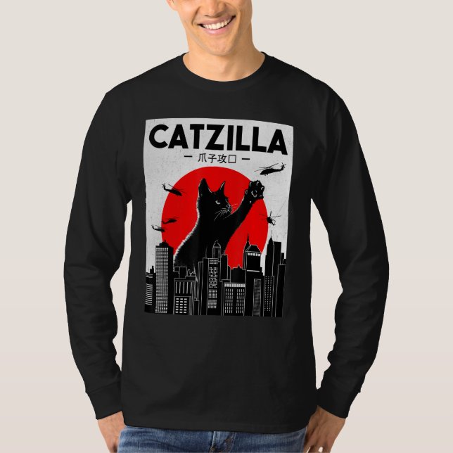 Camiseta Catzilla Ca Cat Cat (Anverso)