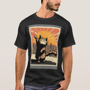 Camiseta Catzilla Ca Gato Gato