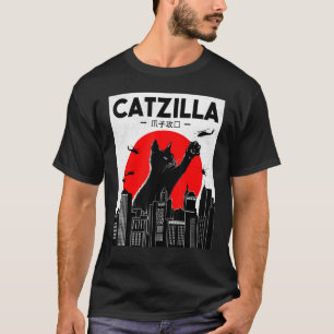 Camiseta Catzilla Ca Gato Gato