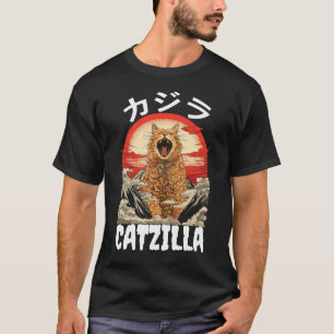 Camiseta Catzilla Cat