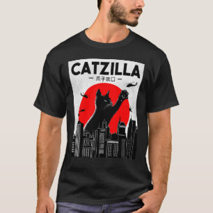 Camiseta Catzilla Cat Cat Cat