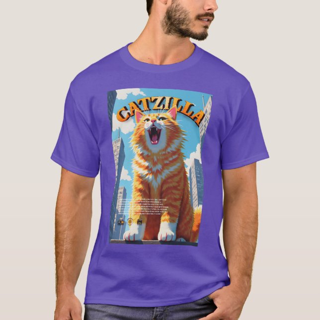 Camiseta catzilla chica (Anverso)