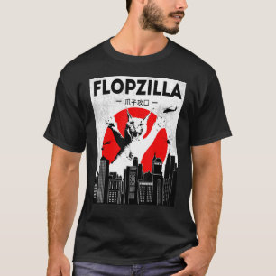 Camiseta Catzilla gran floppa meme Flopzilla Caracal Cat