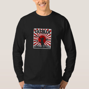 Camiseta Catzilla Halloween Kitty Cat Kitten Zip