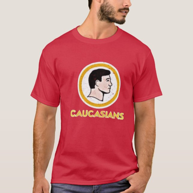 Camiseta caucásica (Anverso)