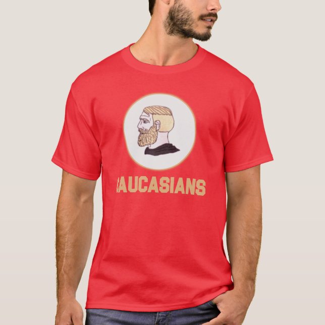Camiseta Caucasicos (Anverso)