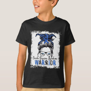 Camiseta Cauda Equina Warrior Blue Ribbon Awarenes