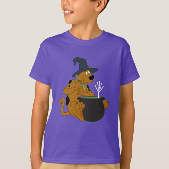 Camiseta Cauldron de la Bruja Scooby-Doo (Anverso)