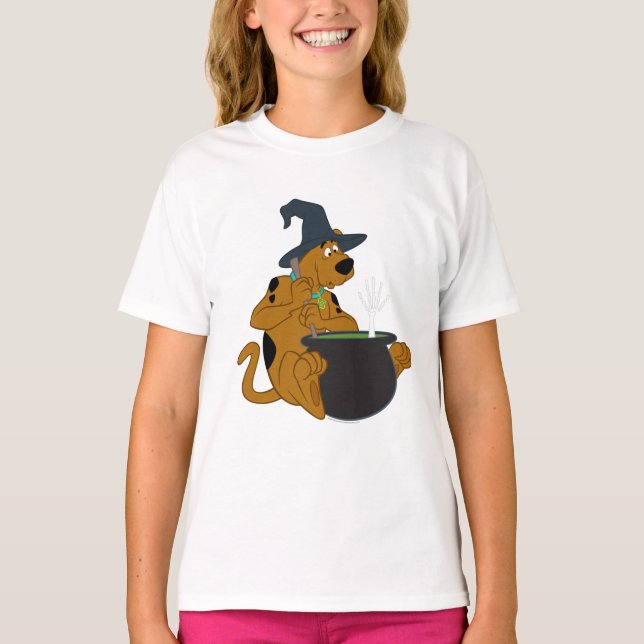 Camiseta Cauldron de la Bruja Scooby-Doo (Anverso)