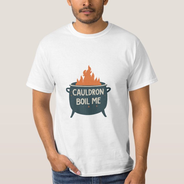 Camiseta Cauldron me herve: Una aventura caprichosa hacia l (Anverso)