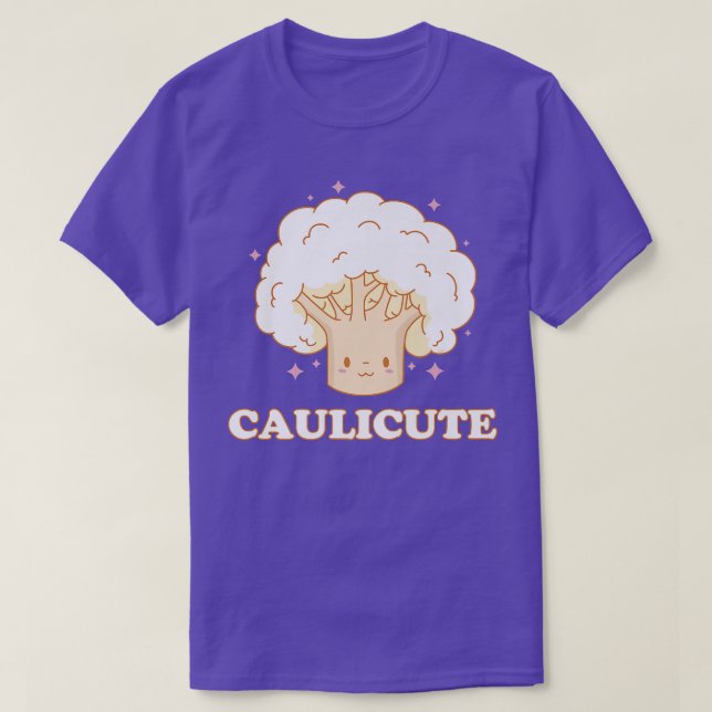 Camiseta Caulicute Cauliflower Vegetable Lover Healthy (Diseño del anverso)