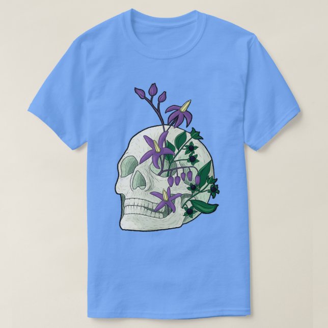 Camiseta Causa de la muerte (Diseño del anverso)