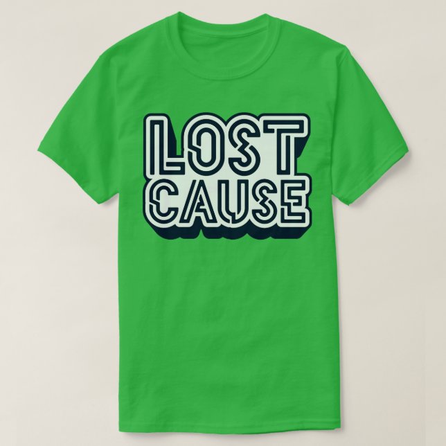 Camiseta Causa perdida 1 (Diseño del anverso)