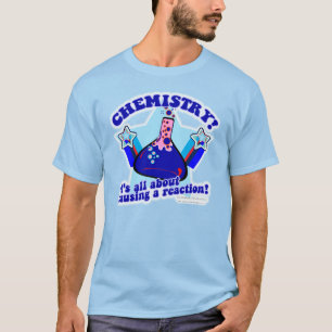 Camiseta Causa Un Lema Científico De Reacción Química