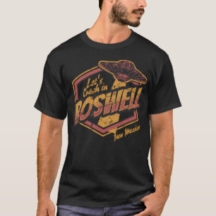 Camiseta Causemos En La Angustia Vintage De Roswell Nuevo M