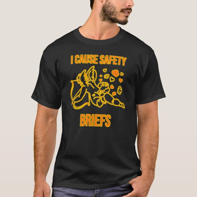 Camiseta Causo calzoncillos de seguridad T-Shirt (Anverso)