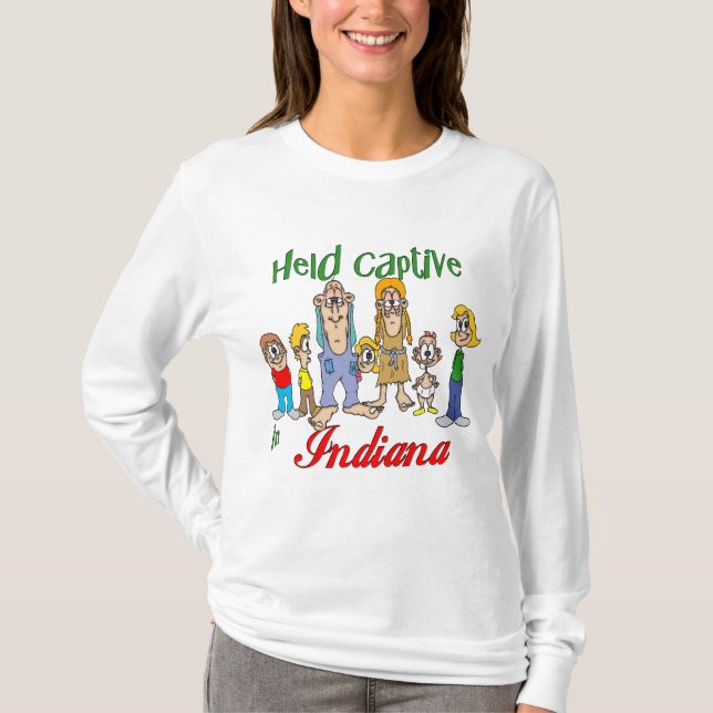 Camiseta Cautiva en Indiana (Anverso)