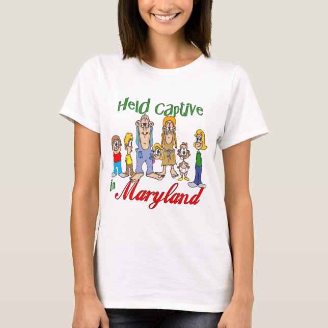 Camiseta Cautiva en Maryland (Anverso)