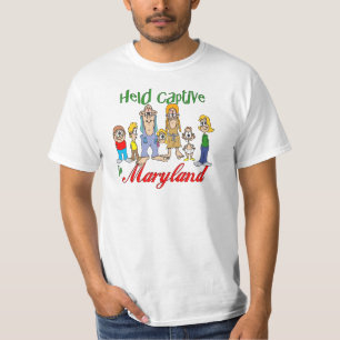 Camiseta Cautivo detenido en Maryland